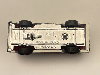 FIRE EATER TRUCK, Hot Wheels 1976, Die cast D28, Biały, 1:64, Resoraki – zdjęcie 7