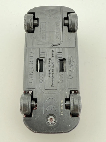 CITROEN C3, Majorette, Die cast REF:25AM, Czerwony, 1:57, Resoraki – zdjęcie 7