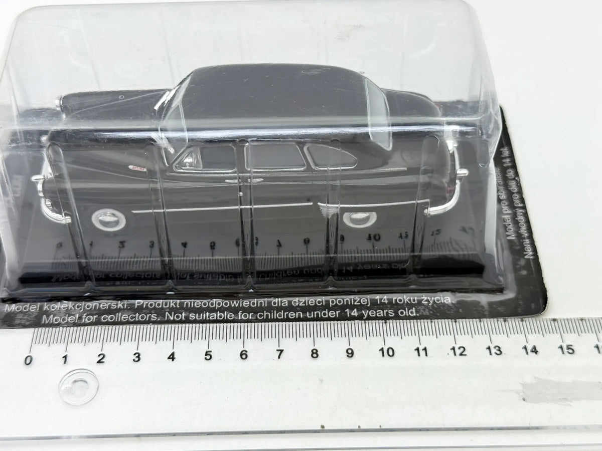 GAZ-12 ZIM (1952) Legendarne Samochody AmerCom Czarny 1:43 – zdjęcie 7