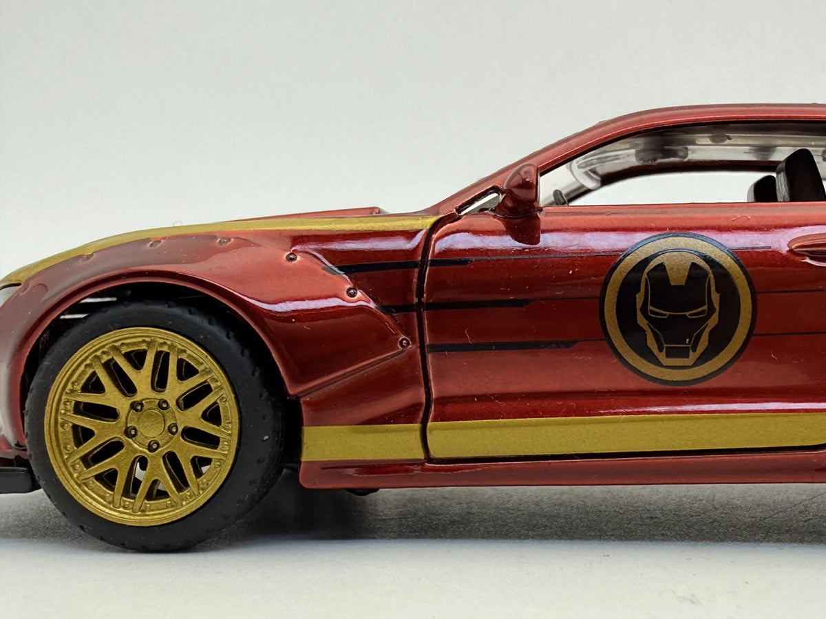 CHEVROLET CAMARO VI WIDEBODY 'IRON MAN', Jada Toys 2018, Czerwony, 1:34 – zdjęcie 7