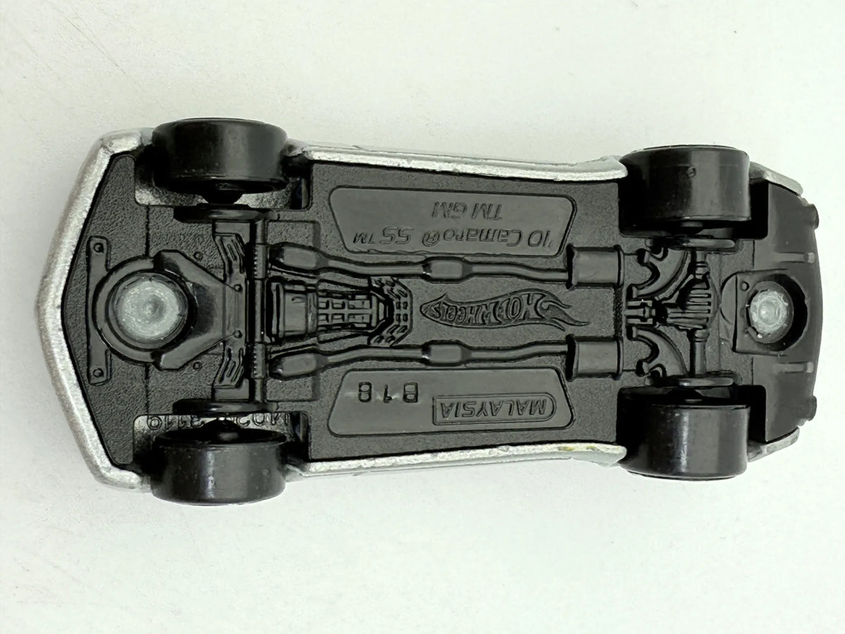 '10 Camaro SS, Hot Wheels, Die cast, Resoraki, Srebrny, 1:60 – zdjęcie 7
