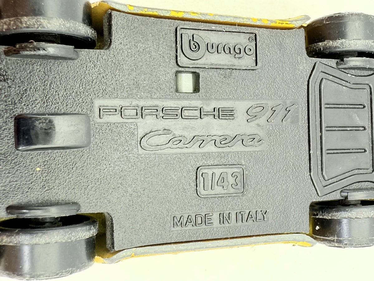 Porsche 911 Carrera, Bburago, made in Italy, resoraki, die cast, 1:43 – zdjęcie 7