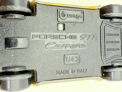 Porsche 911 Carrera, Bburago, made in Italy, resoraki, die cast, 1:43 – zdjęcie 7