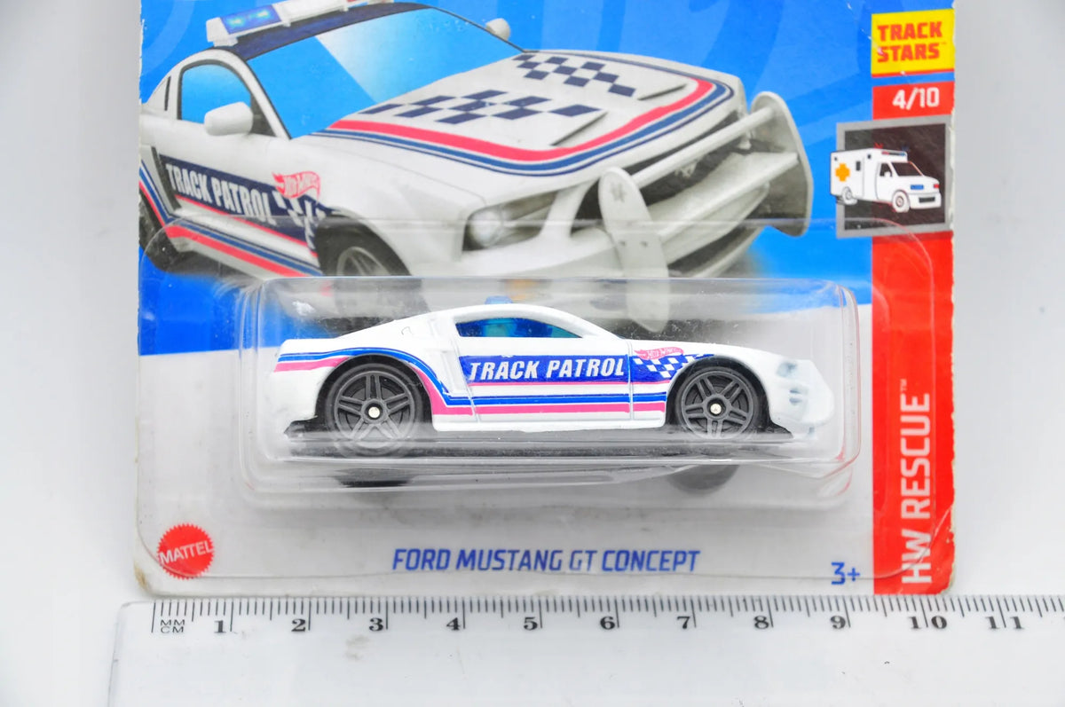 FORD MUSTANG GT CONCEPT Hot Wheels 2022 Biały 1:64 – zdjęcie 7