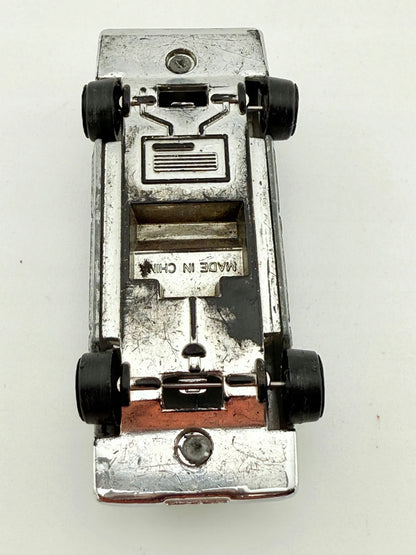Europejski Sedan Klasy Średniej Z Lat 80. Dynawheels Zylmex Srebrny 1:64 – zdjęcie 7