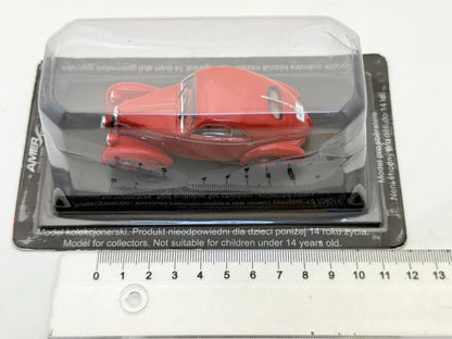 FIAT 508 BALILLA BERLINETTA Z 1936 R. AmerCom Czerwony 1:43 – zdjęcie 7