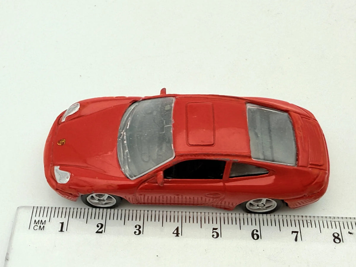 Porsche 911 Carrera (996) Welly Czerwony 1:64 – zdjęcie 7