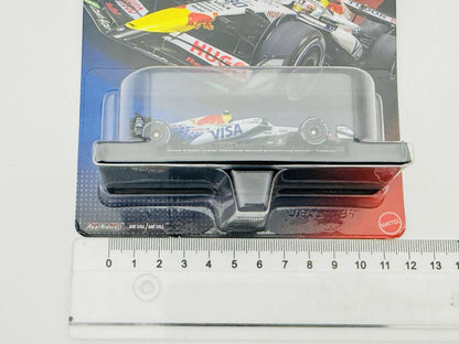 Visa Cash App Racing Bulls Hot Wheels 2025 Premium 1:64 Bolid F1 Blister – zdjęcie 7