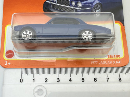 1977 JAGUAR XJ6C Superfast Matchbox 2023 Niebieski 1:64 – zdjęcie 7