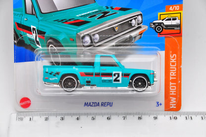 Mazda Repu Hot Wheels 2023 Turkusowy 1:64 – zdjęcie 7