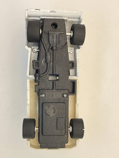 Police tow truck, Szeryf, Resoraki, Die cast, Biała 1:64 – zdjęcie 7