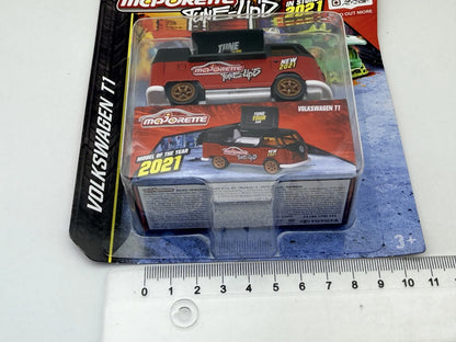 VOLKSWAGEN T1 FOODTRUCK Tune-Up's Majorette 2021 Czerwony 1:64 – zdjęcie 7