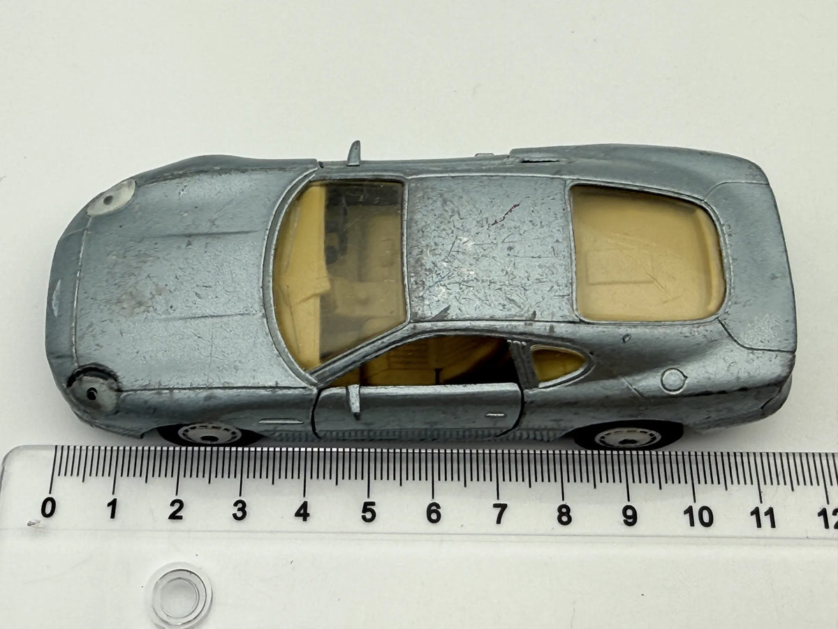 ASTON MARTIN DB7 COUPE, Maisto, Die cast, SzaaroBłękitny, 1:40, Resoraki – zdjęcie 7