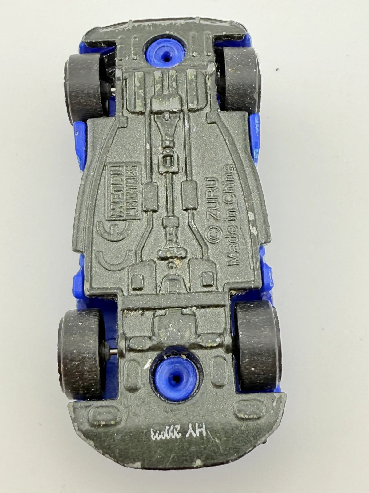 BEAST Jak Camaro, ZURU Metal Machines, Die cast HY 200003, Niebieski, 1:64 – zdjęcie 7