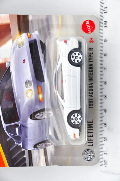 1997 Acura Integra Type R Matchbox 2024 Biały 1:64 – zdjęcie 7