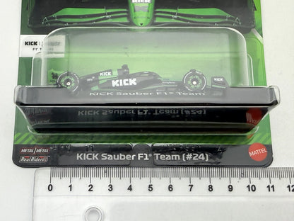 KICK SAUBER F1 TEAM (#24), Hot Wheels 2024, HRV11, Czarny, 1:64, Resoraki – zdjęcie 7