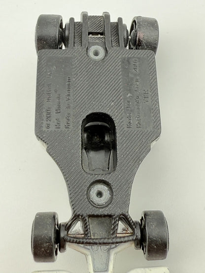 FORMUŁA 1, Hot Wheels 2001 McDonald's, Made in Vietnam, Biały, TKK, 1:64 – zdjęcie 7