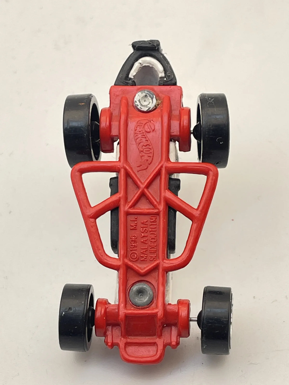 SLIDEOUT, Hot Wheels 1996, Resoraki, Die cast, Biały, 1:64 – zdjęcie 7