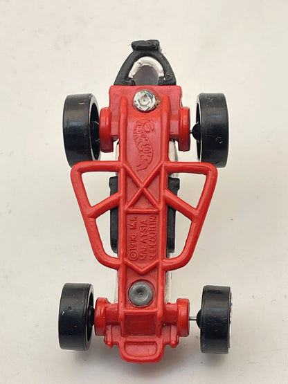 SLIDEOUT, Hot Wheels 1996, Resoraki, Die cast, Biały, 1:64 – zdjęcie 7