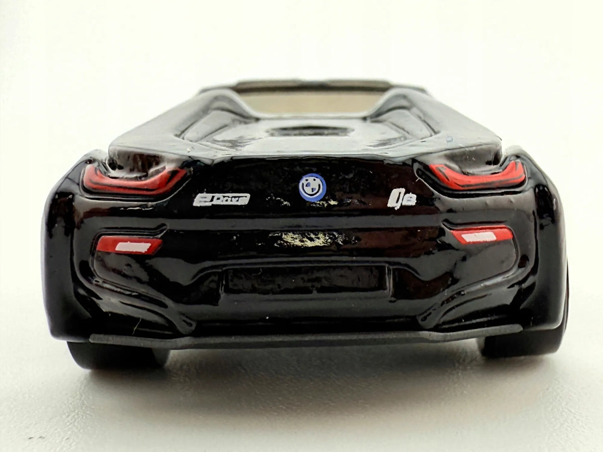 BMW I8 ROADSTER Hot Wheels 2018 Czarny 1:64 – zdjęcie 7