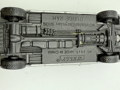 DODGE RAM, Welly, Resoraki, Die cast, Srebrny 1:64 – zdjęcie 7