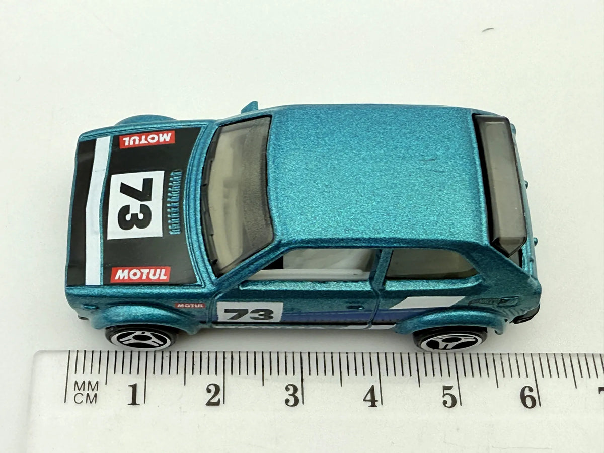 Honda Civic Custom Hot Wheels 2022 Niebieski 1:64 – zdjęcie 7