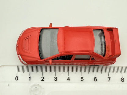 MITSUBISHI LANCER EVOLUTION VIII, Welly, Die cast 52258, Czerwony, 1:64, – zdjęcie 7
