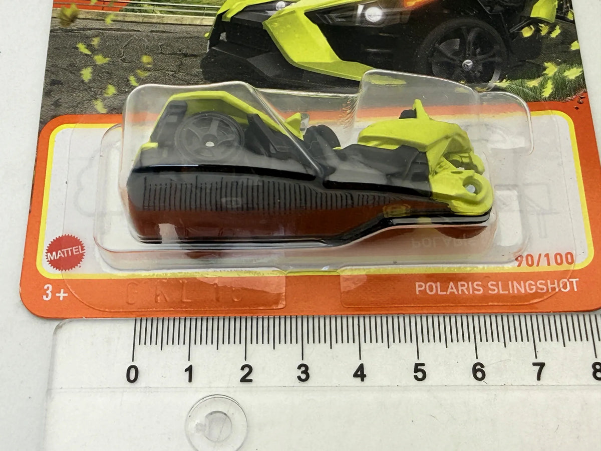 Polaris Slingshot Superfast Matchbox 2021 Żółty 1:64 – zdjęcie 7