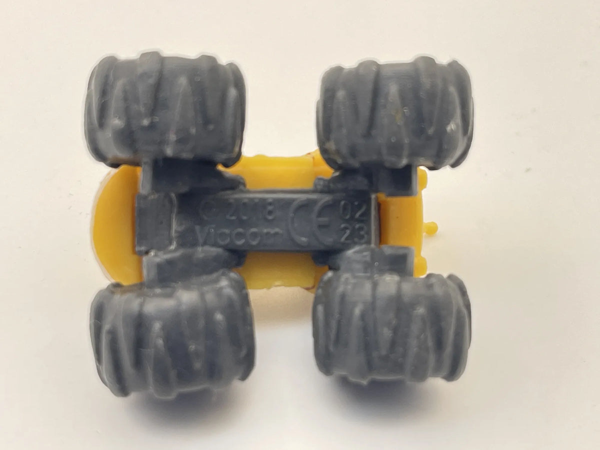 MONSTER TRUCK, Viacom 2018, Die cast 02, Żółty, 1:72, Resoraki – zdjęcie 7