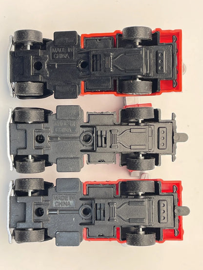 Wóz Strażacki 3szt Drabina , Resoraki, Die cast 1:64 – zdjęcie 7