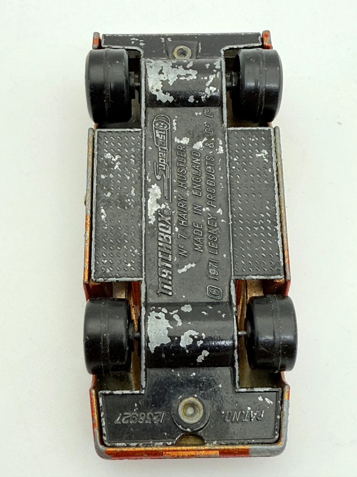 Hairy Hustler Matchbox Miedziany 1:64 Made in England – zdjęcie 7