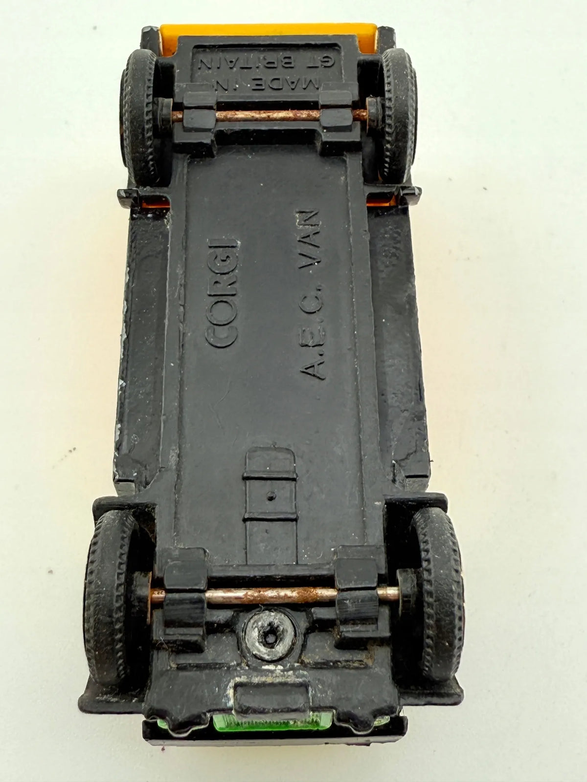 A.E.C. Van Corgi Żółty Made in Gt Britain – zdjęcie 7