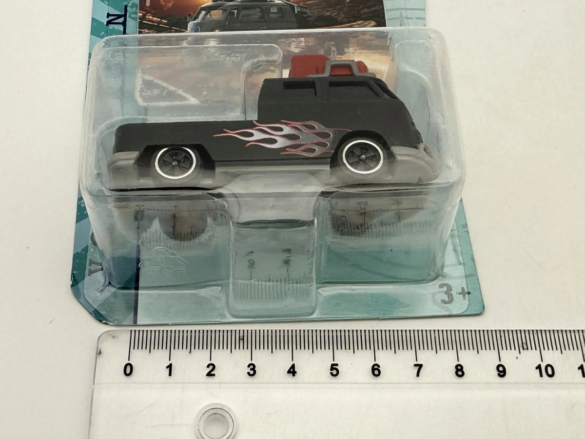 VOLKSWAGEN T1, Majorette Deluxe, Die cast 243F1, Matowy, 1:64, Resoraki – zdjęcie 7