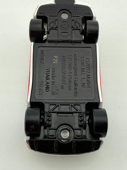 Lamborghini Gallardo Lp 560-4 Hot Wheels 2012 Biały 1:64 – zdjęcie 7