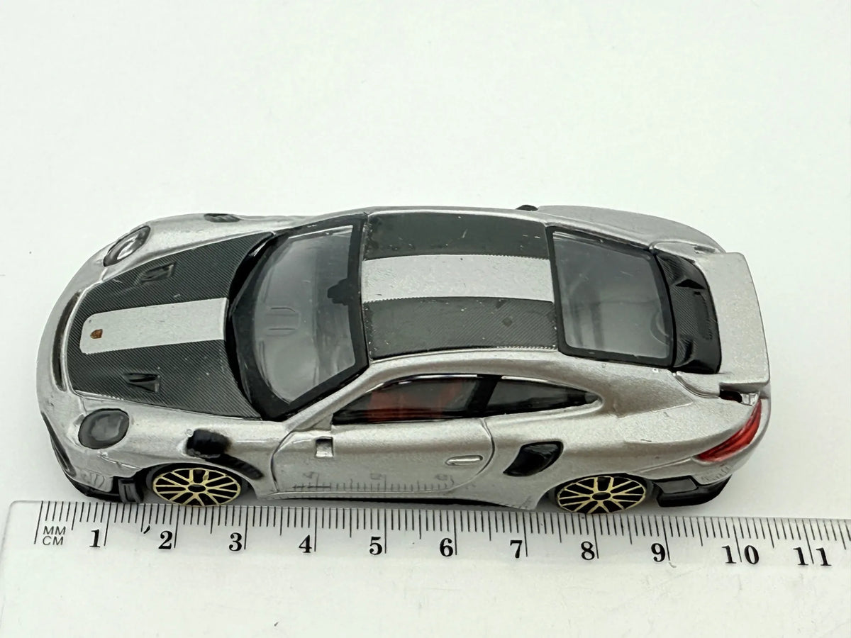 Porsche 911 Gt2 Rs Bburago Srebrny 1:43 – zdjęcie 7