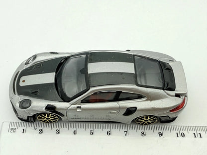 Porsche 911 Gt2 Rs Bburago Srebrny 1:43 – zdjęcie 7