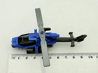 Mission Helicopter Matchbox 1985-2012 NiebieskI 1:64 – zdjęcie 7
