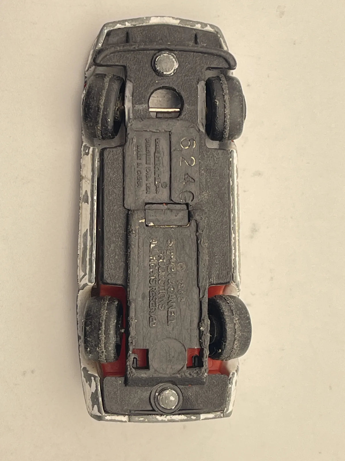 CORVETTE 1983, Spupucannely Roquctions, ERTL, Die cast 624G, Biały, 1:64 – zdjęcie 7