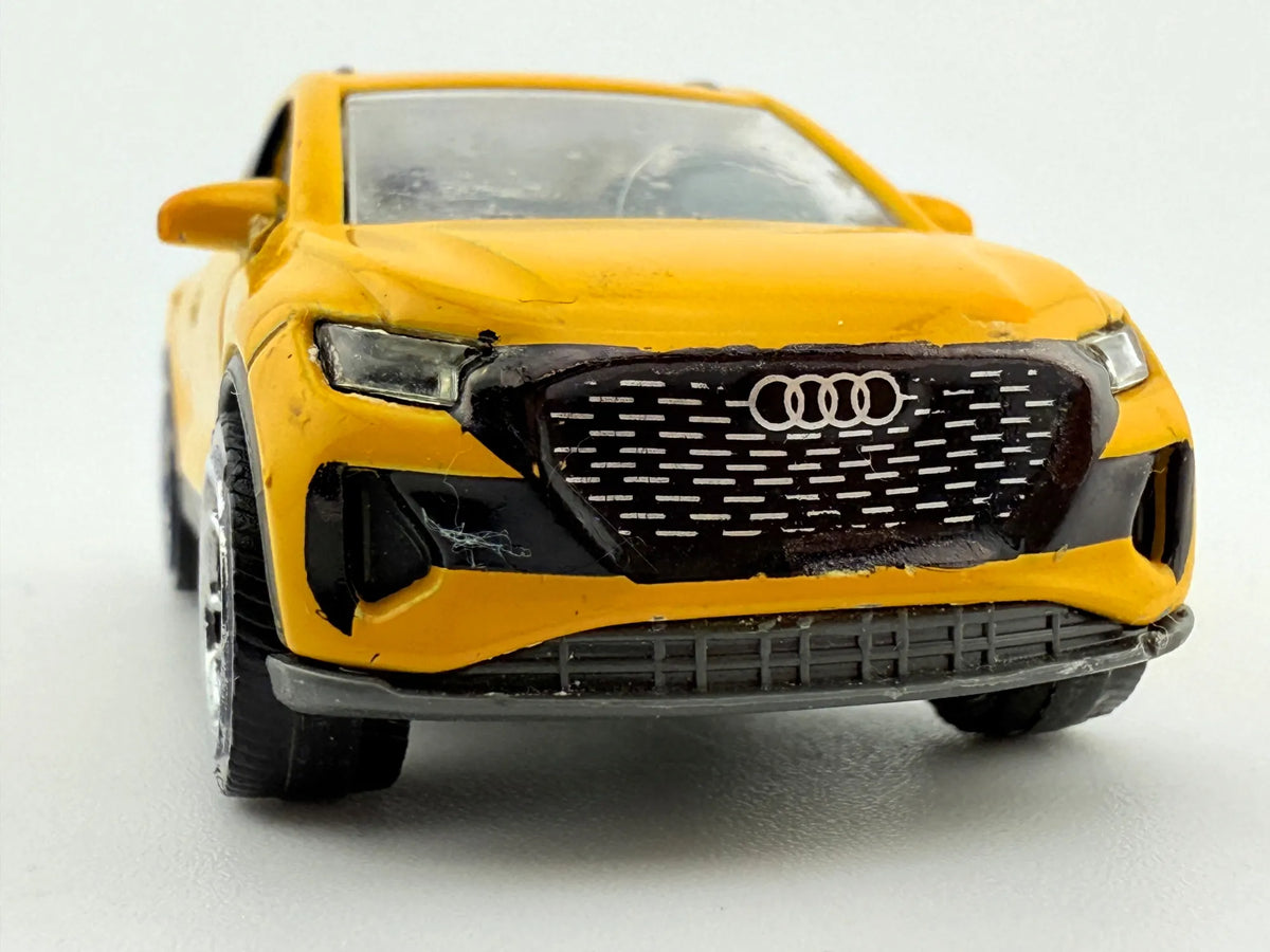 Audi Q4 E-Tron Majorette Żółty 1:62 – zdjęcie 7