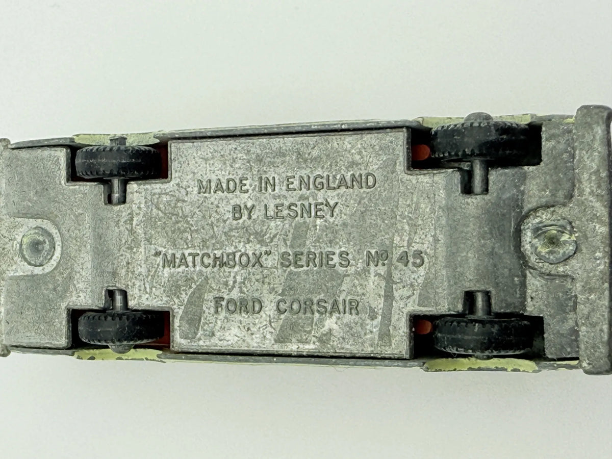 Ford Corsair, Matchbox, made in England, Resoraki, die cast, 1:64 – zdjęcie 7