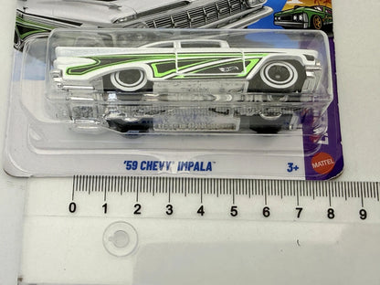 '59 Chevy Impala Mainline Hot Wheels 2026 Biały 1:64 – zdjęcie 7