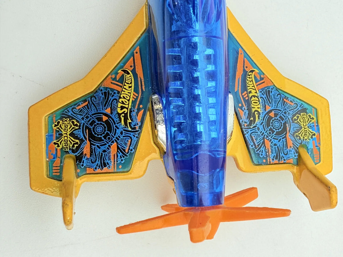 POISON ARROW, Hot Wheels, Die cast 3786 MJ1NI, Niebiesko-Żółty, 1:64, – zdjęcie 7