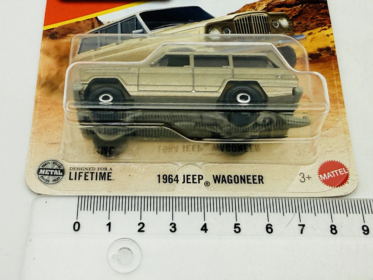 Jeep Wagoneer Matchbox 2024 Superfast 1:64 Blister Beżowy – zdjęcie 7