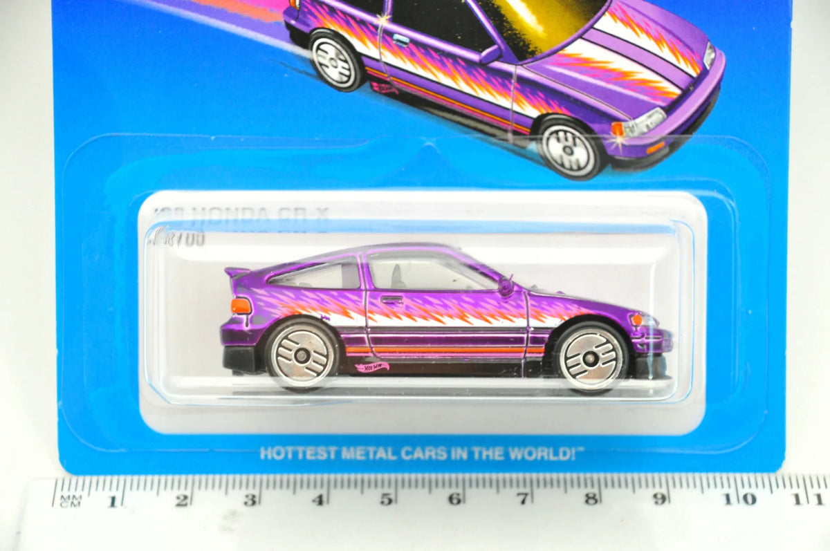 '88 Honda CRX Ultra Hots Hot Wheels 2024 Fioletowy 1:64 Samochód Osobowy – zdjęcie 7