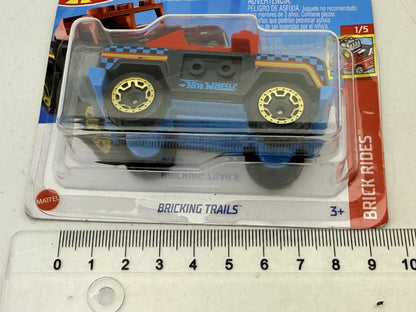 DRIFTING TRAIL Brick Rides Hot Wheels 2023 Czarny 1:64 – zdjęcie 7