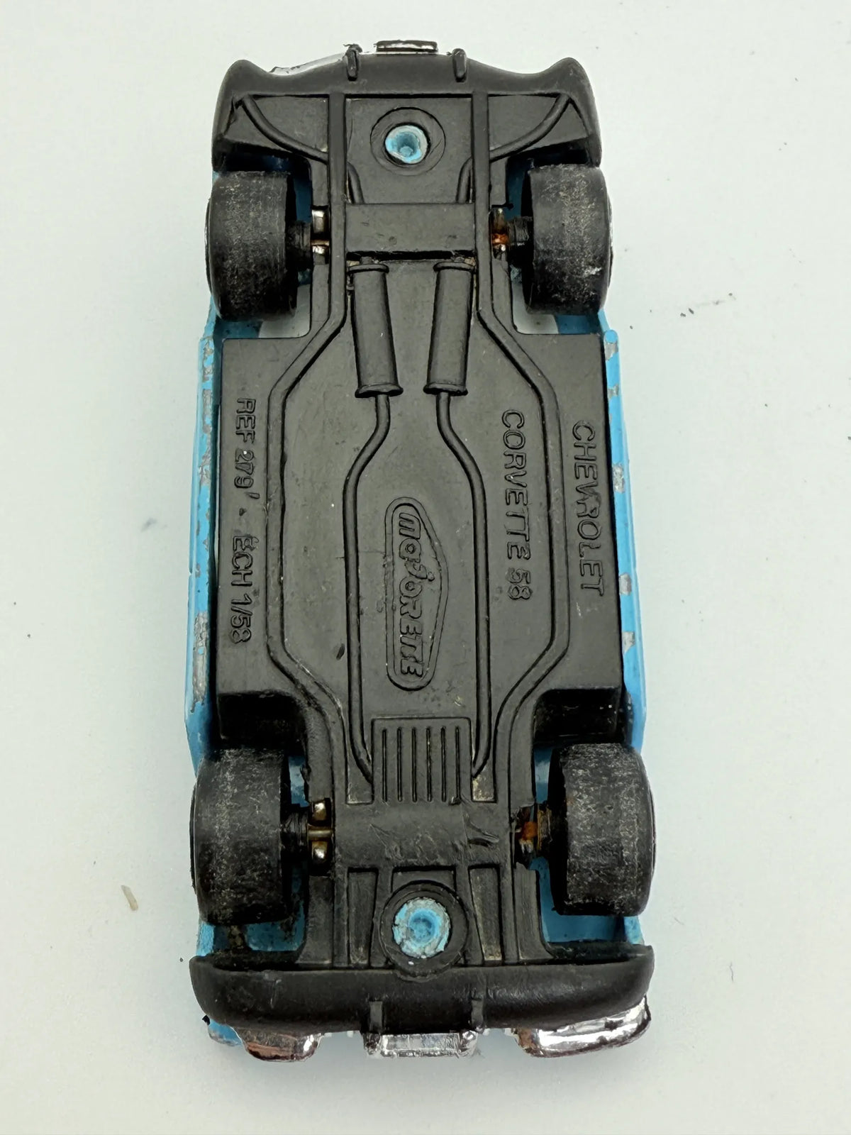Chevrolet Corvette 58, Majorette, Resoraki, die cast, 1:58 – zdjęcie 7