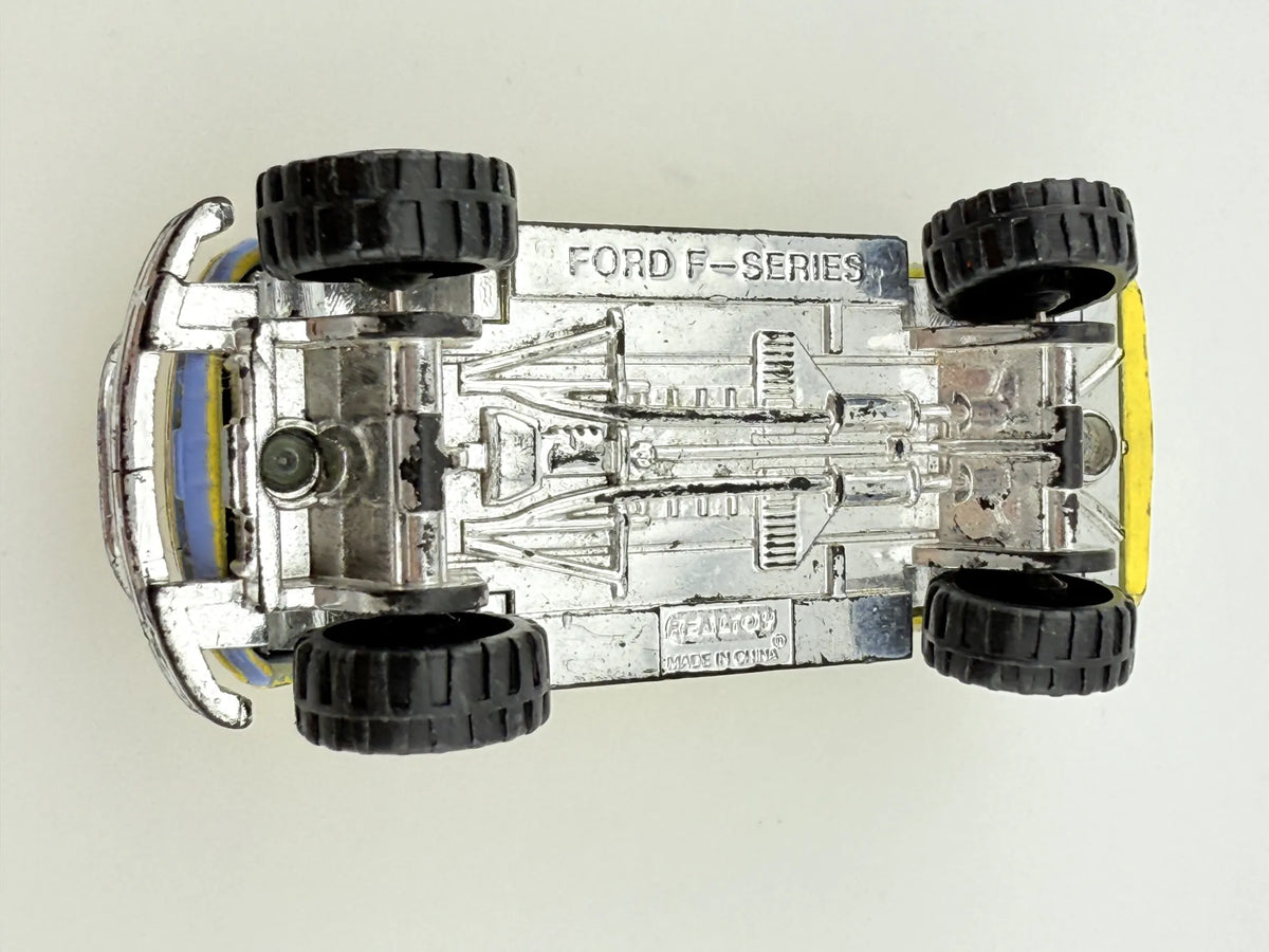 FORD F-SERIES, Ffaltoy, Die cast 193, Żółty, 1:64, Resoraki – zdjęcie 7