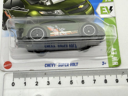 CHEVY SUPER VOLT, Hot Wheels 2025, Die cast HYY99, Zielony, 1:64, Resoraki – zdjęcie 7