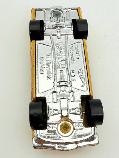 1971 Maverick Grabber Hot Wheels Żółty 1:64 – zdjęcie 7