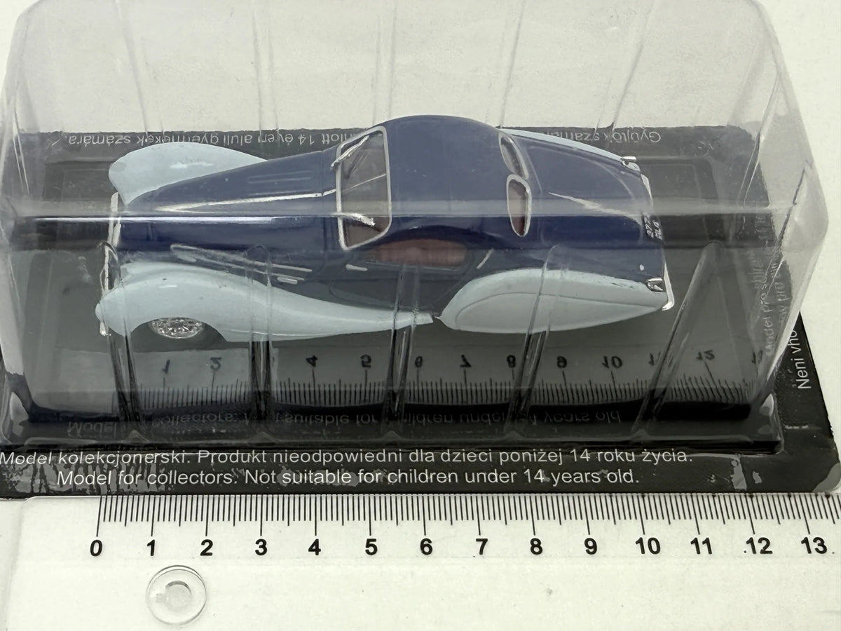TALBOT LAGO T150SS FIGONI FALASCHI Z 1938 R. AmerCom Niebieski 1:43 – zdjęcie 7